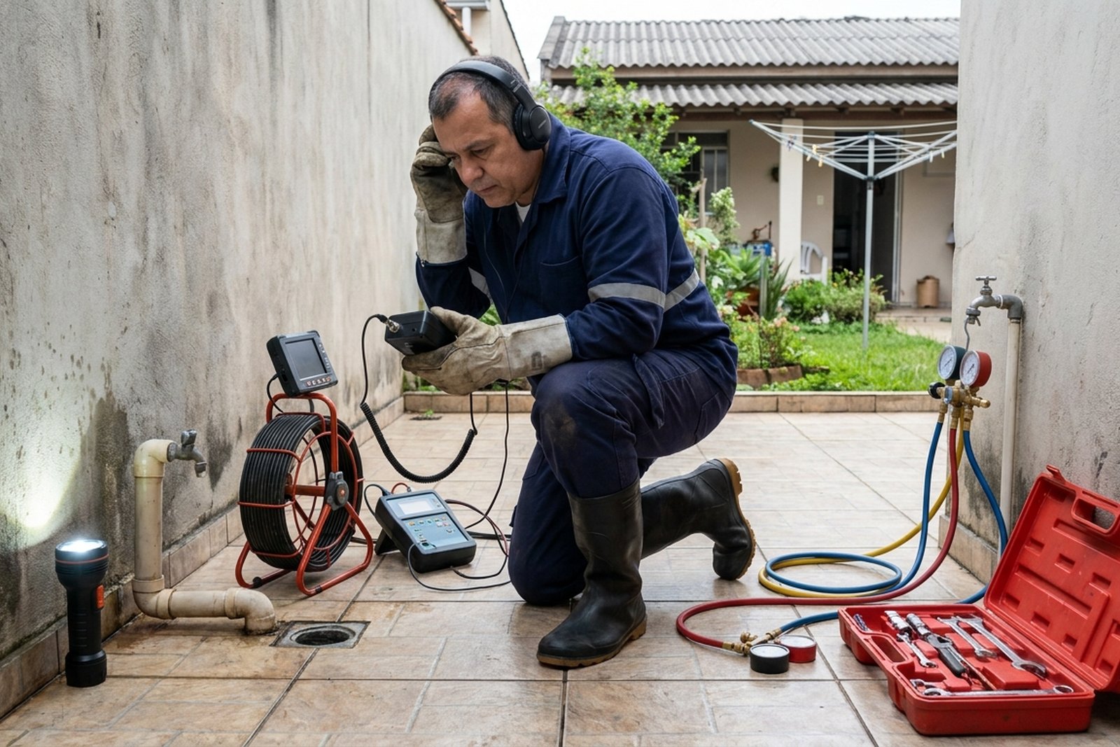 Detecção de Vazamento de Esgoto em Osasco‑SP